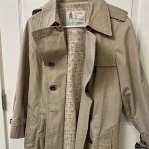 London Fog Women's Beige Trench Coat
